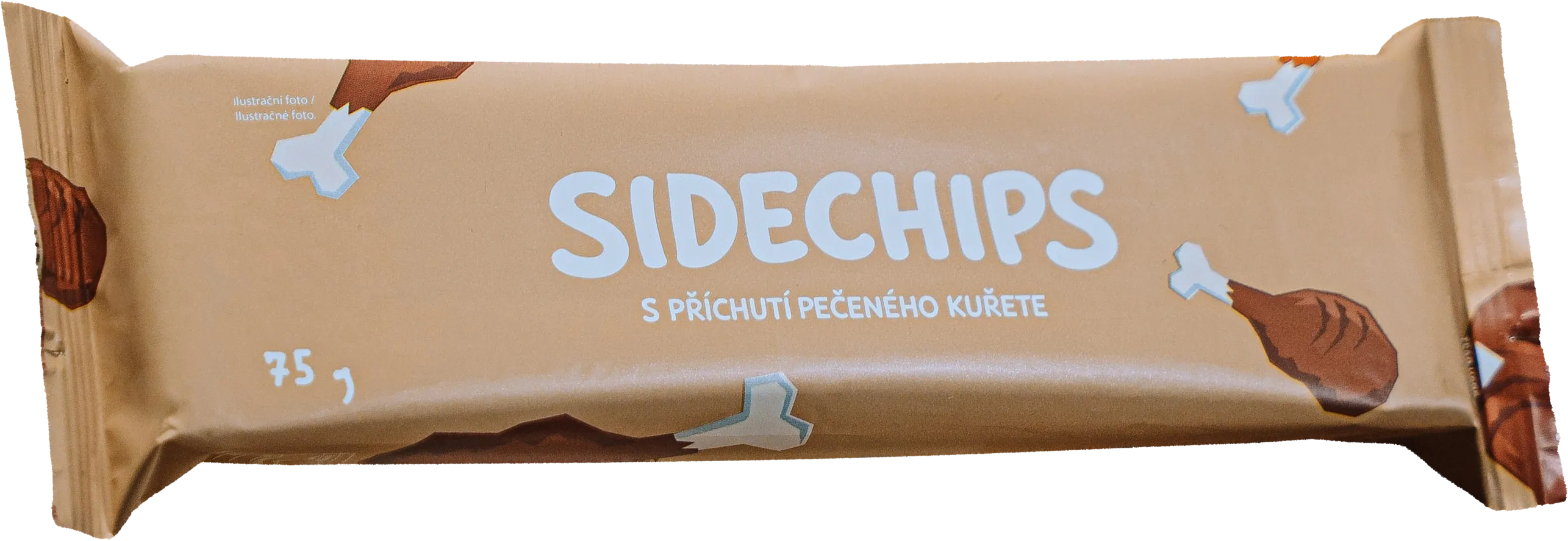 Sáček Sidechips S příchutí pečeného kuřete